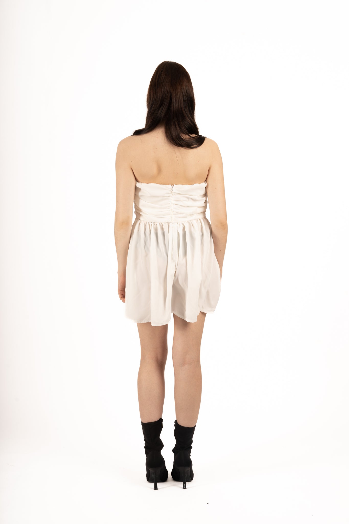 Robe bustier blanc
