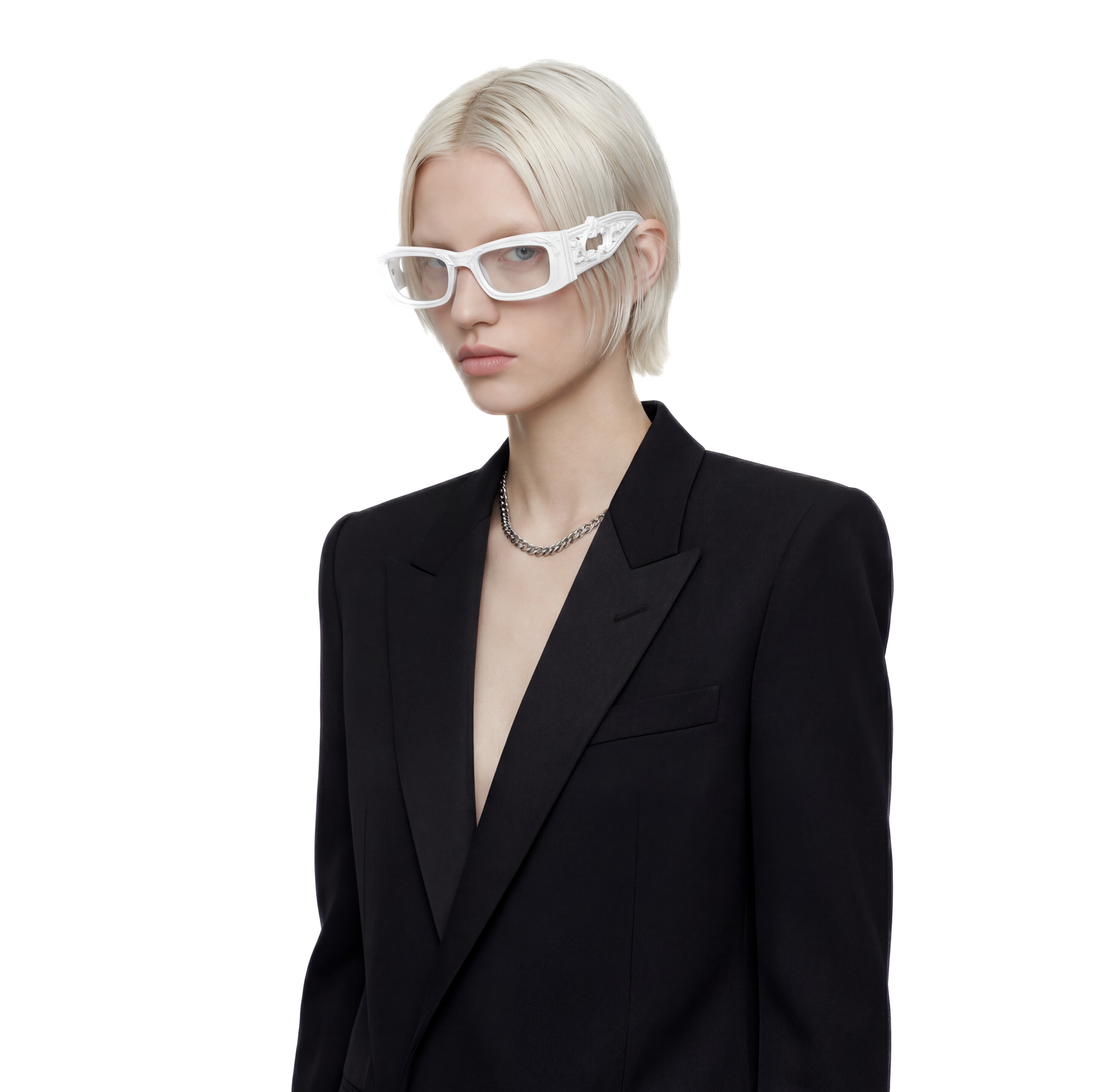 Blanc Ornement transparent