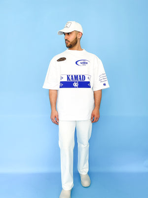 T-shirt racing blue