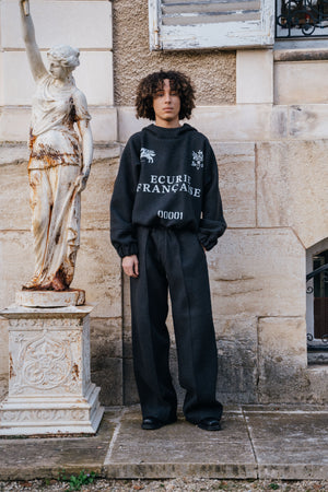Pantalon écurie gris