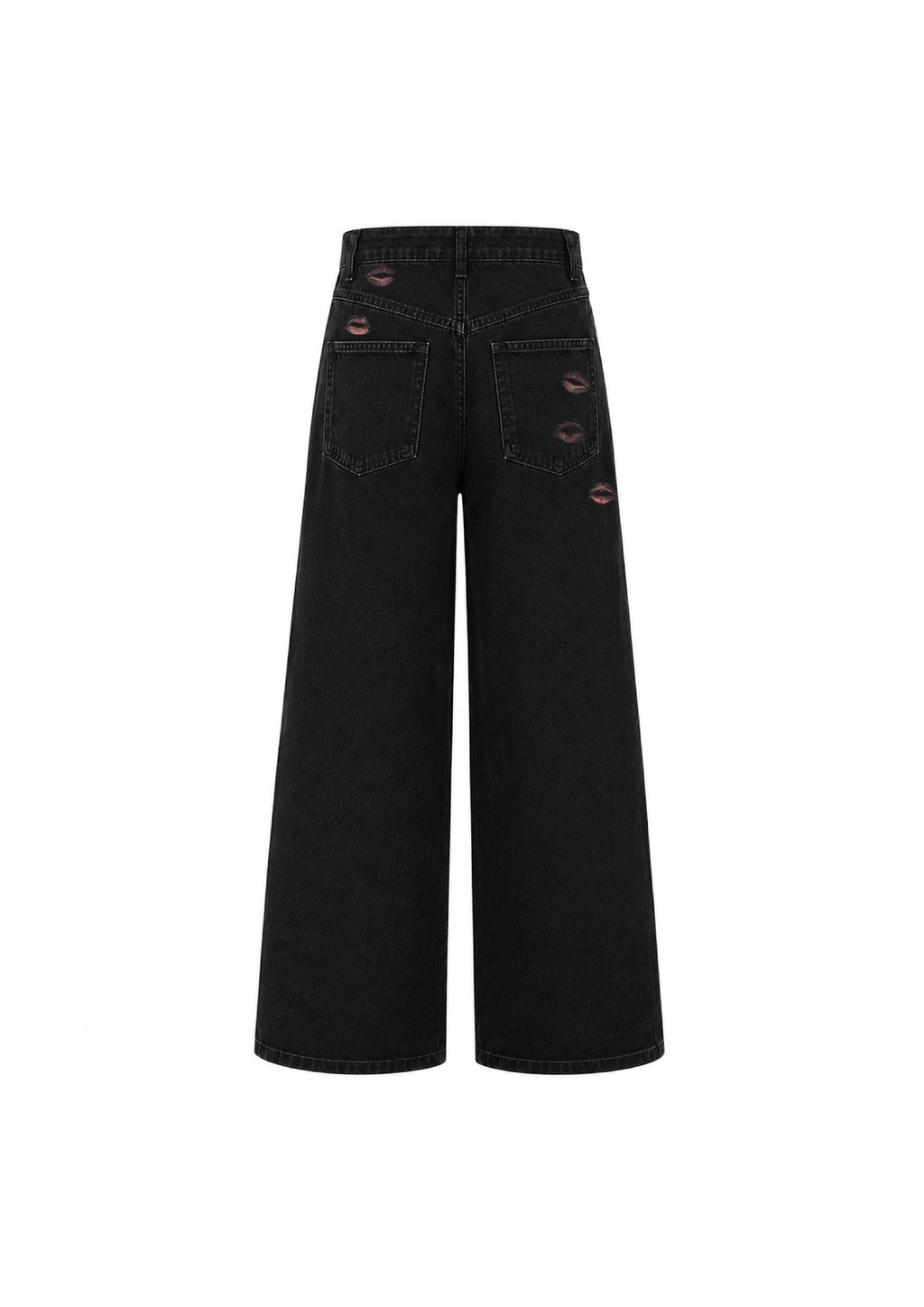 Pantalon denim noir