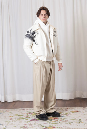 Bomber poudre blanc