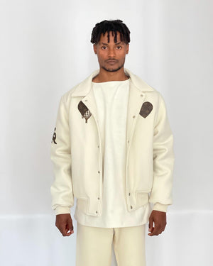 Bomber upcyclé montgolfière