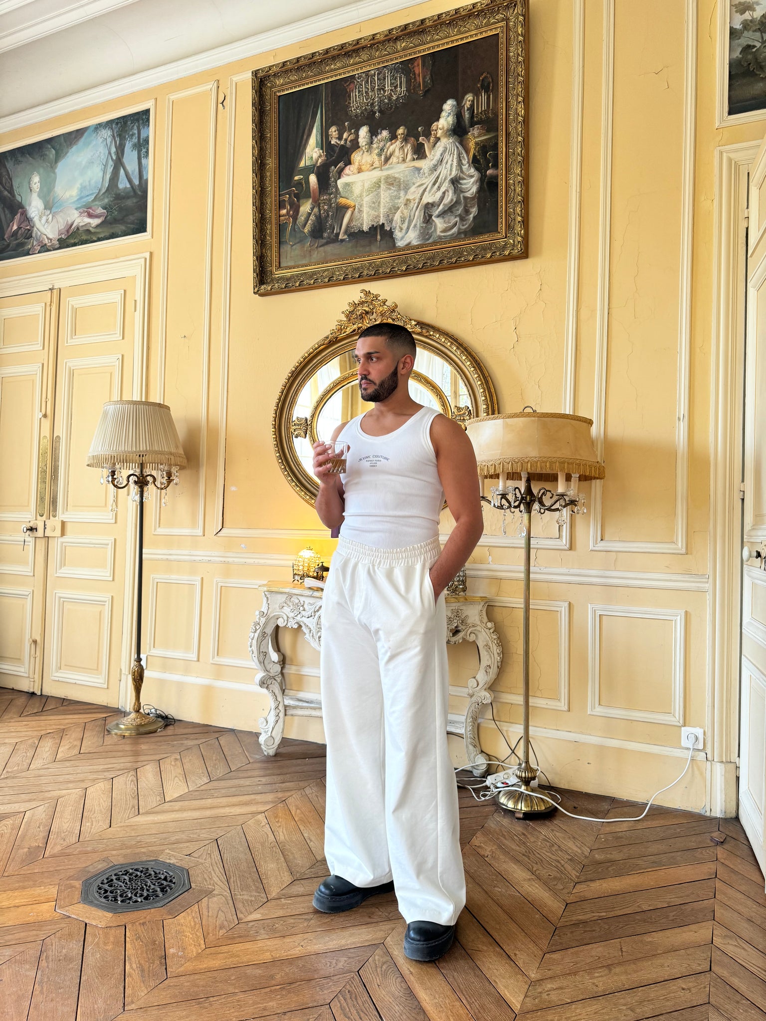 Pantalon Lounge blanc
