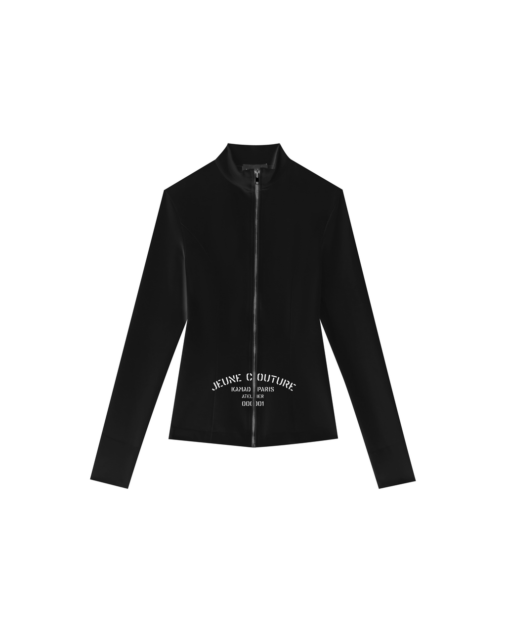 Zipper couture noir