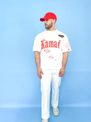 T-shirt racing red