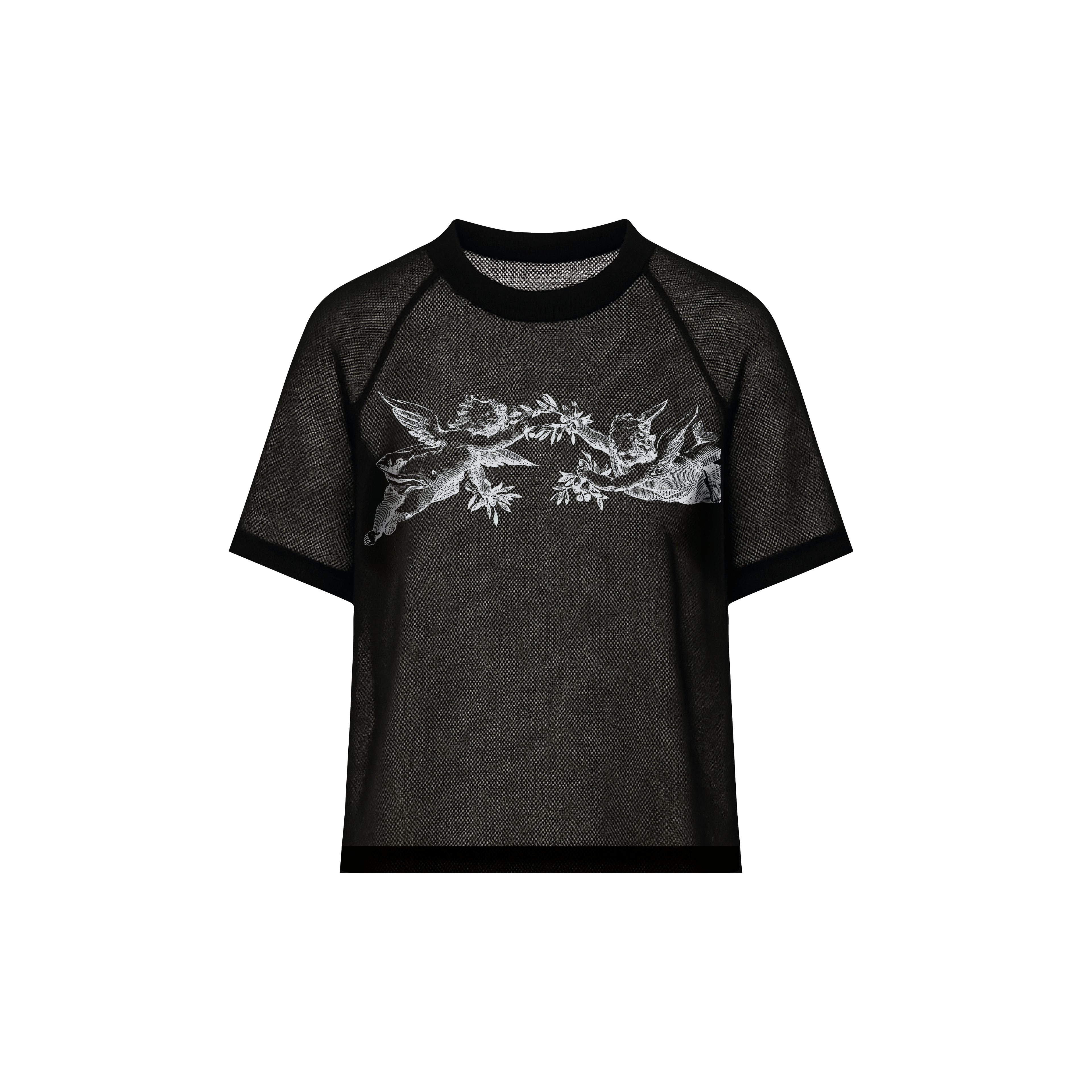 T-shirt noir tatouage
