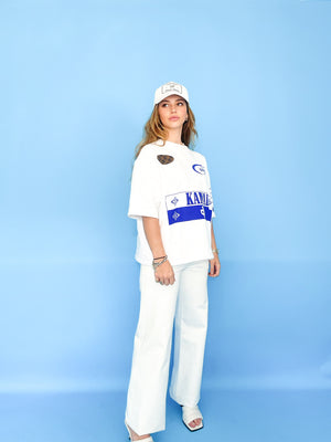 T-shirt racing blue