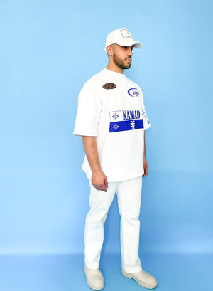 T-shirt racing blue