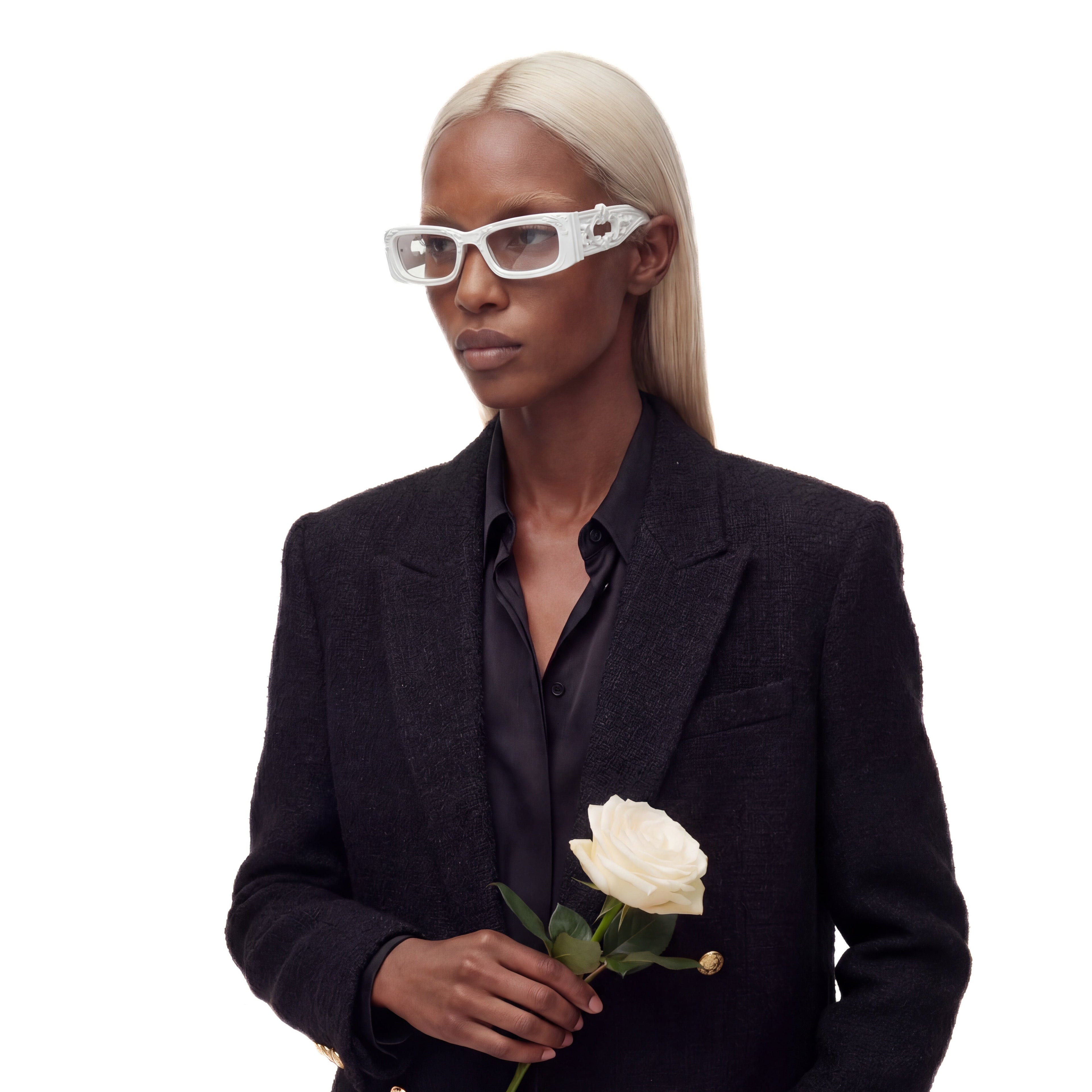 Blanc Ornement transparent