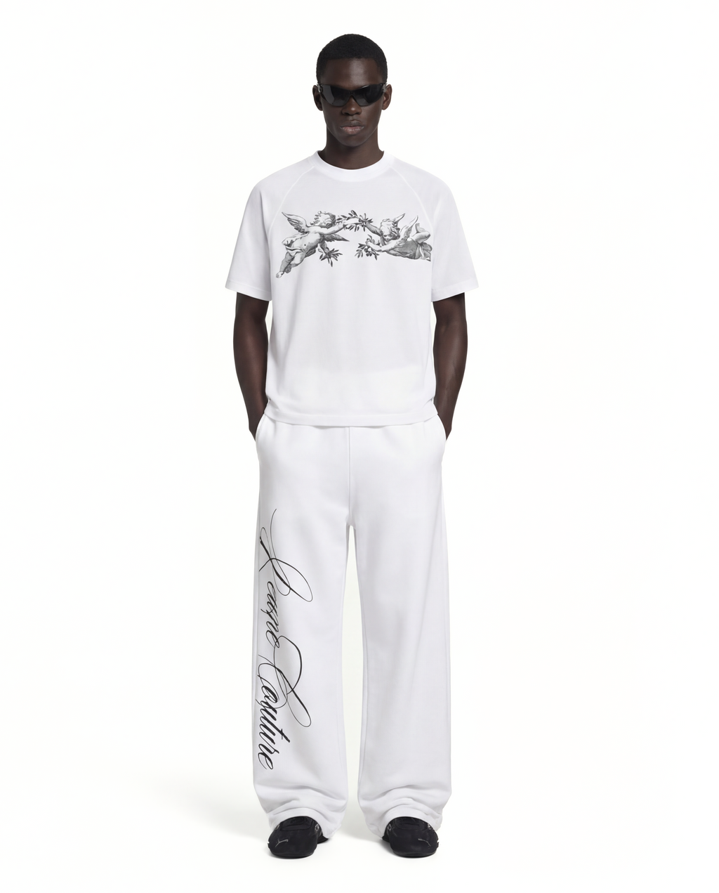 T-shirt blanc tatouage