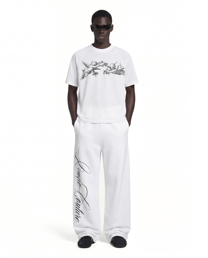 T-shirt blanc tatouage