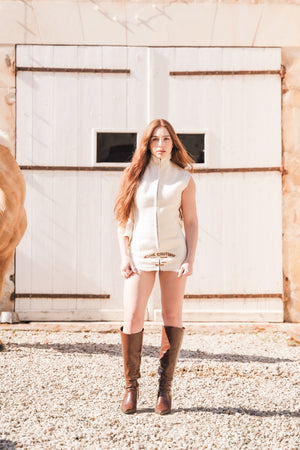 Robe Peau beige