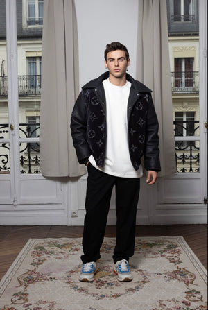 Personalisation bomber charbon