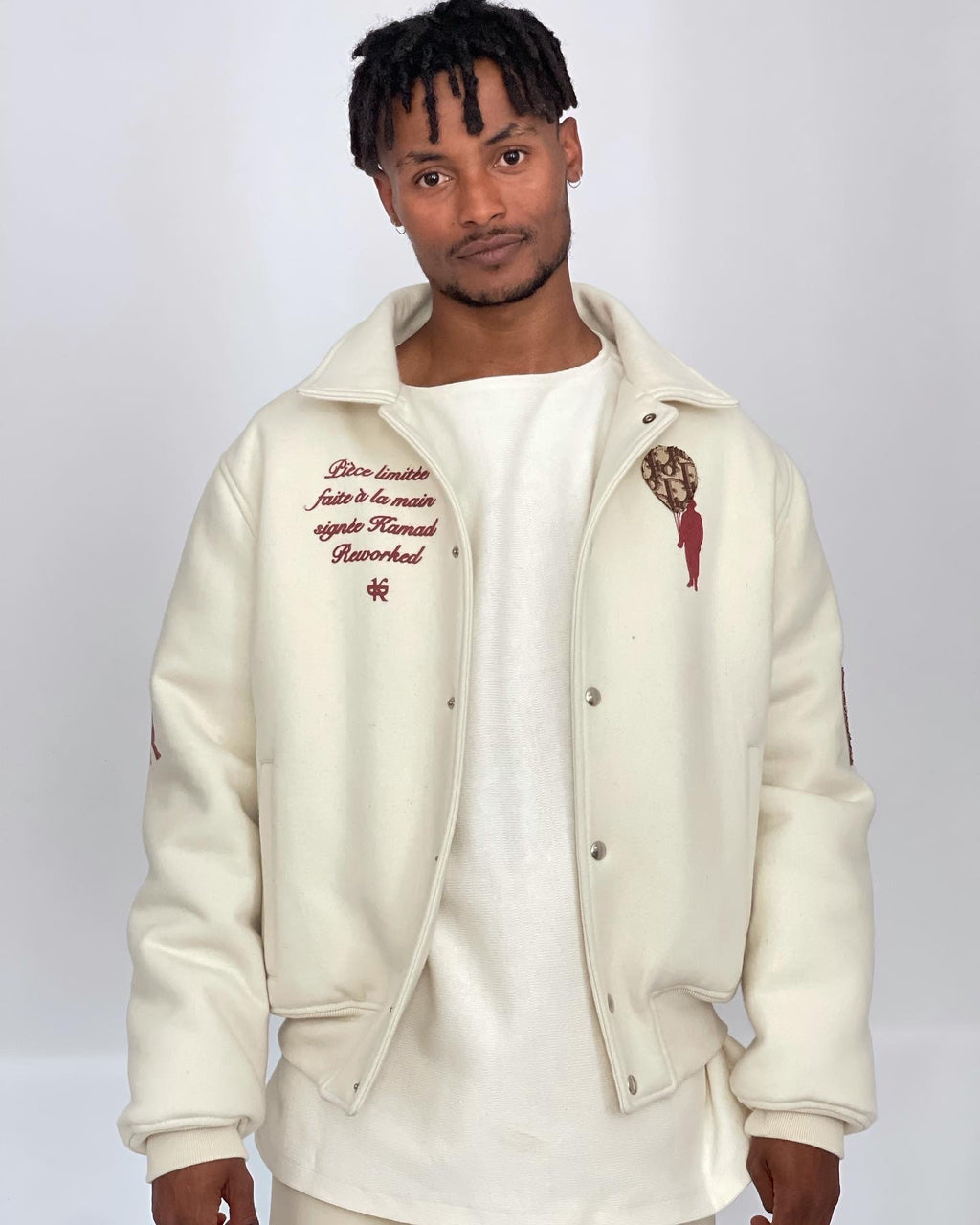 Bomber upcyclé soldat