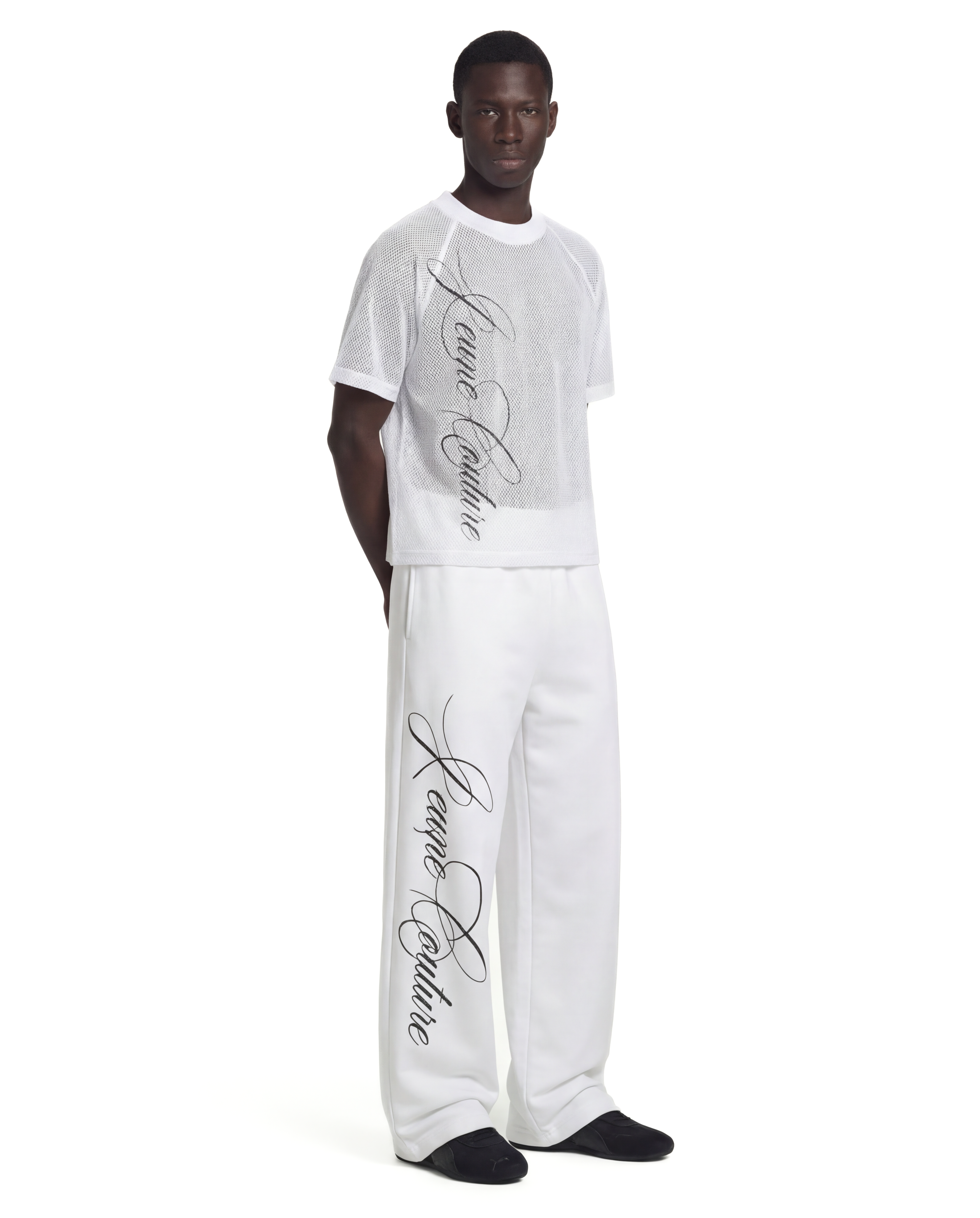 T-shirt blanc  signature