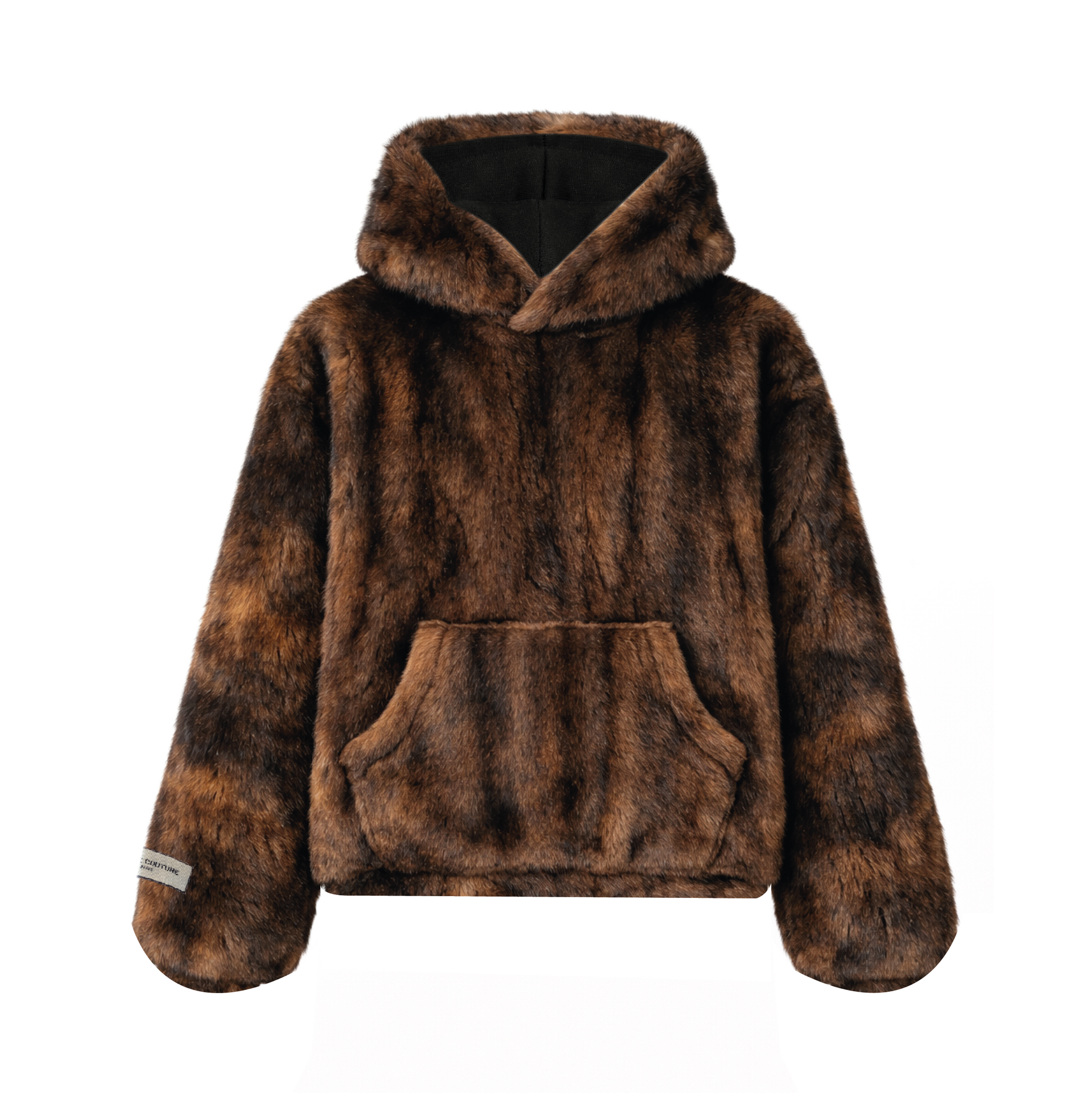 Mink fur hoodie – jeune couture