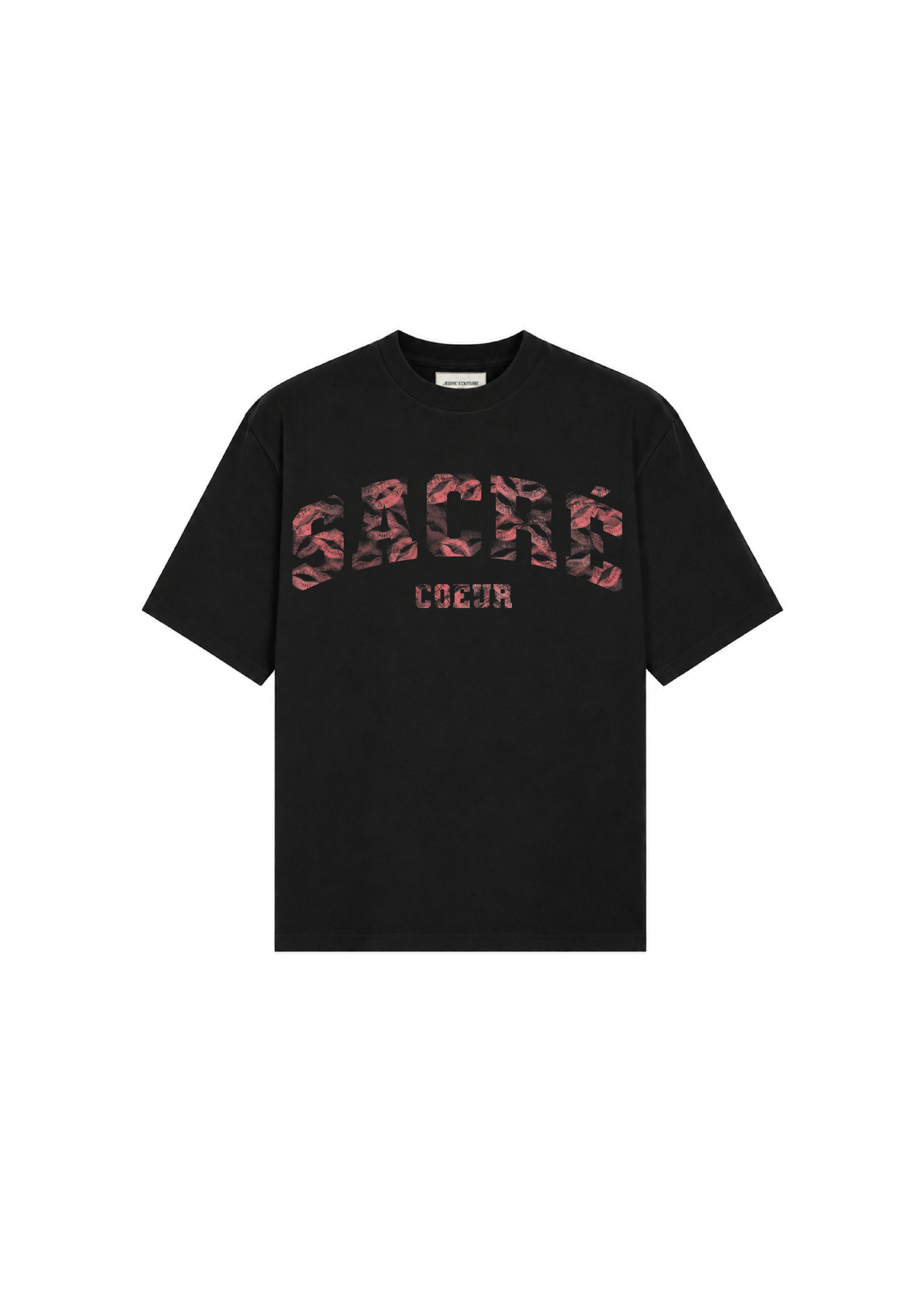 T-shirt sacré coeur noir