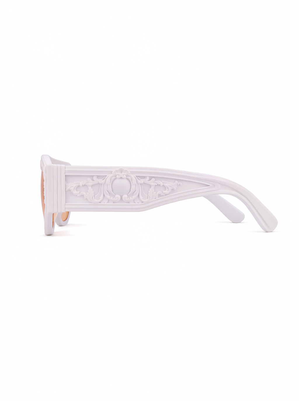 Blanc aviateur orange