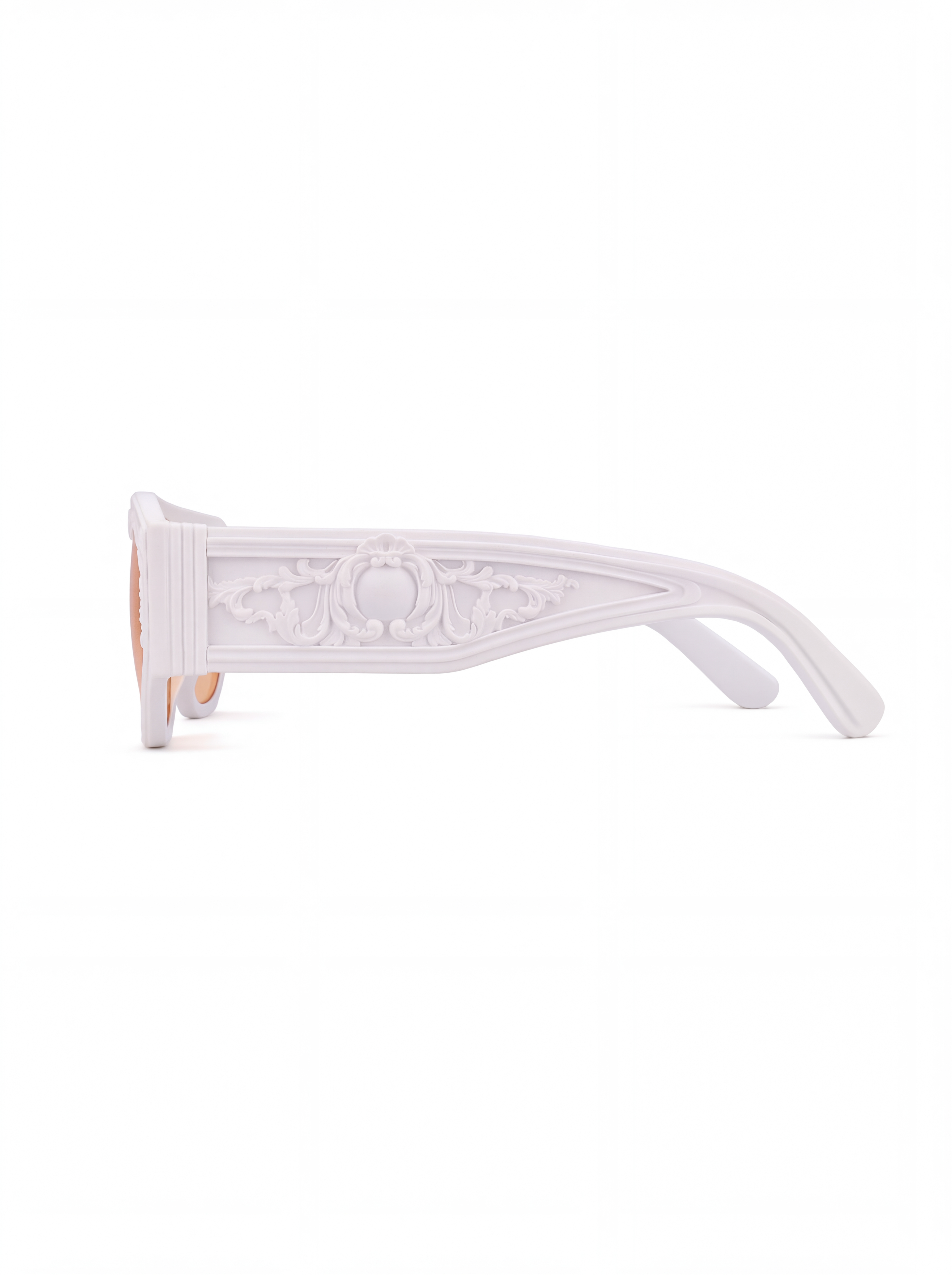 Blanc aviateur orange