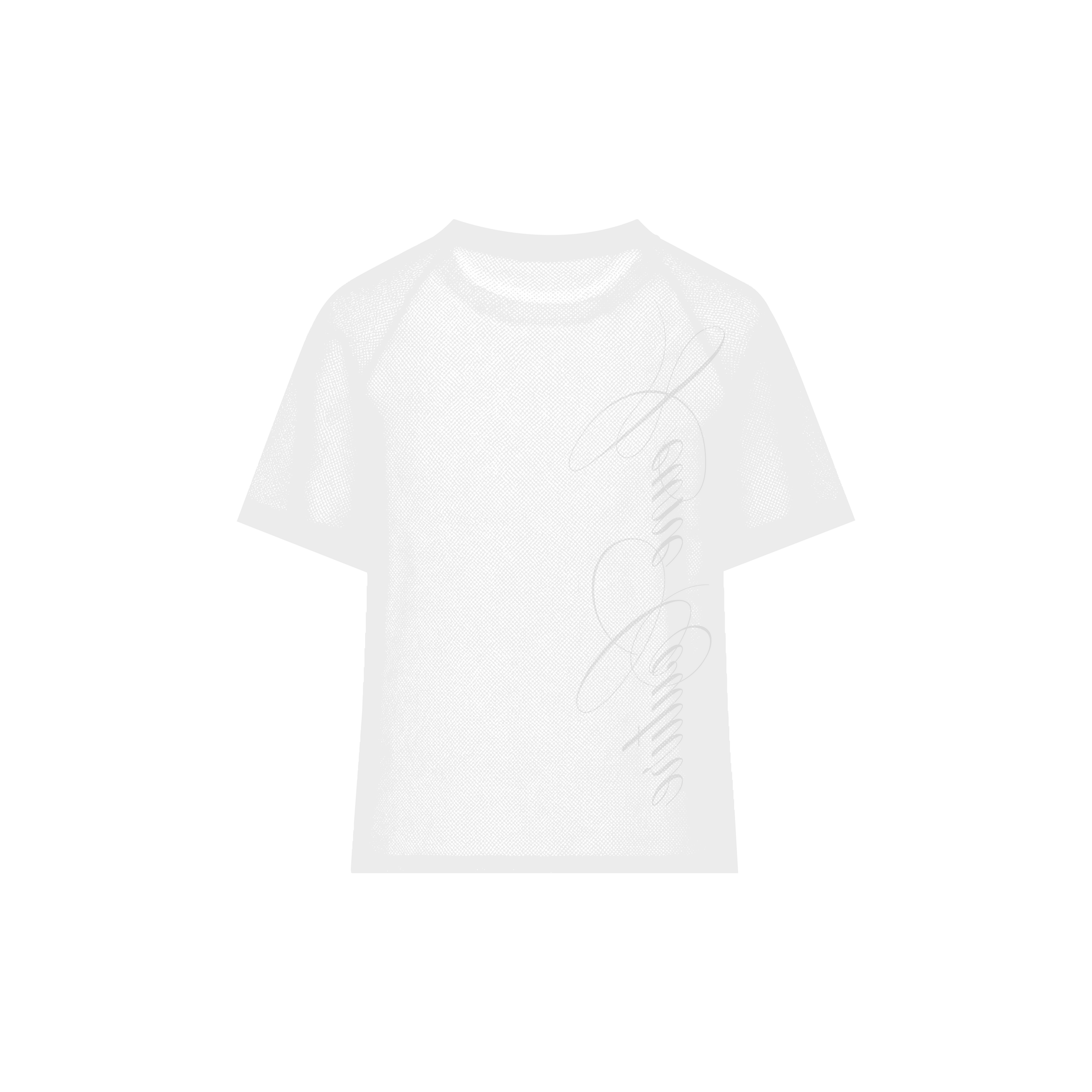 T-shirt blanc  signature