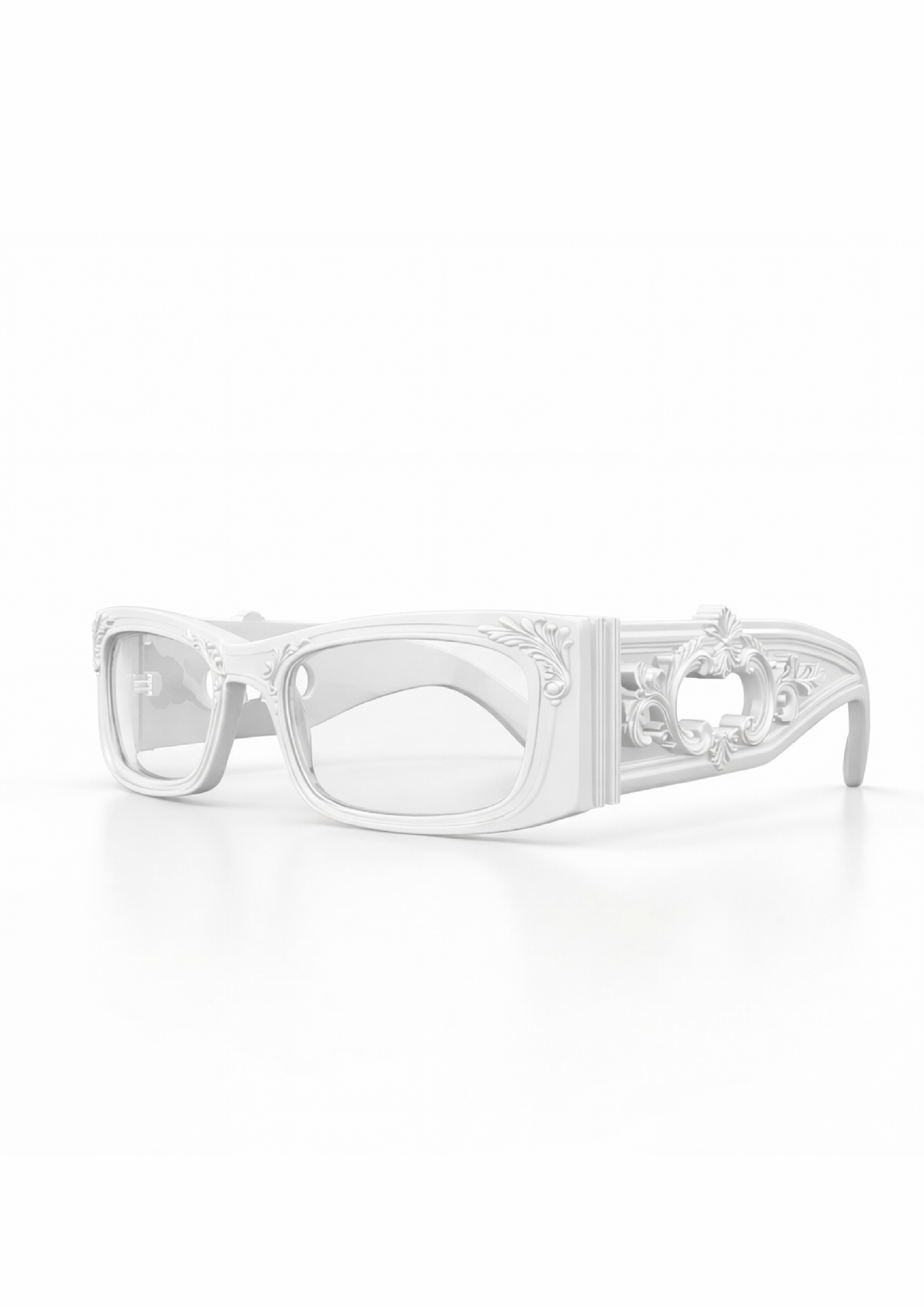 Blanc Ornement transparent