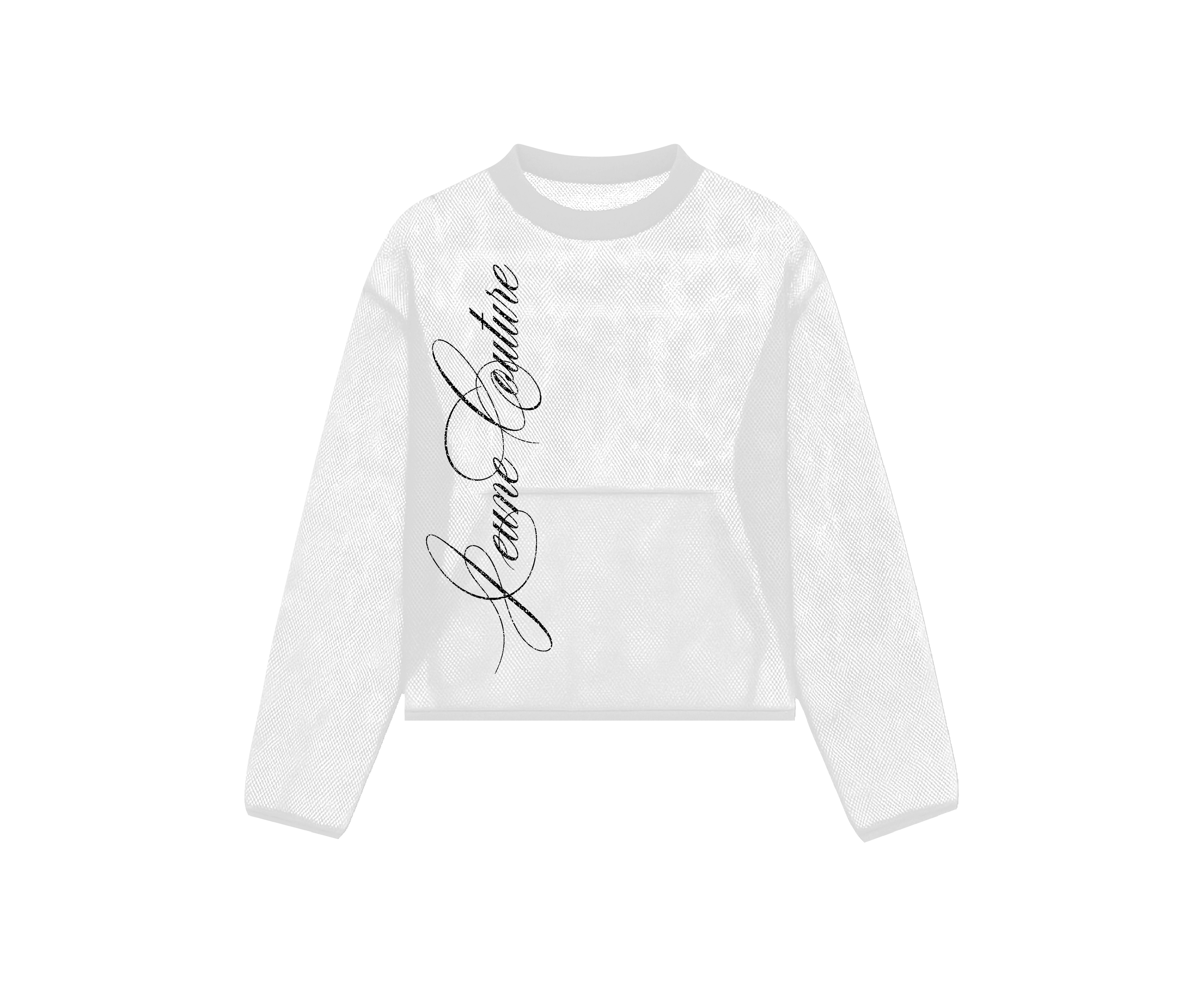 Hoodie blanc signature