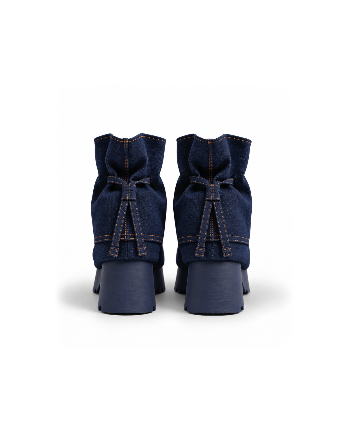 Denim Dustbag Boots