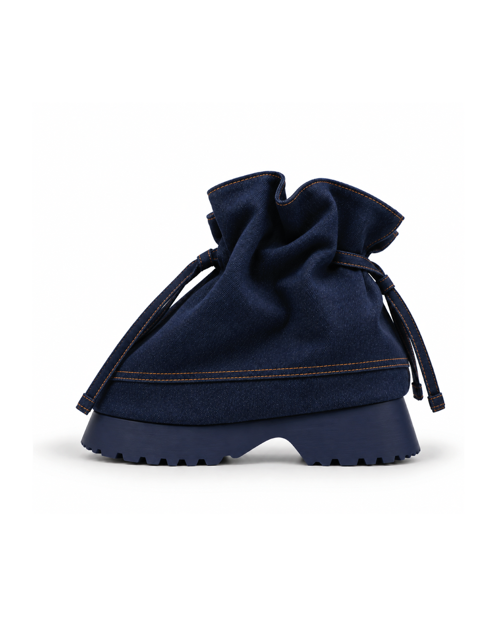Denim Dustbag Boots