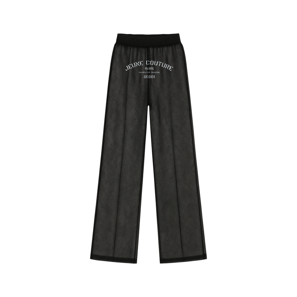 Pantalon noir couture