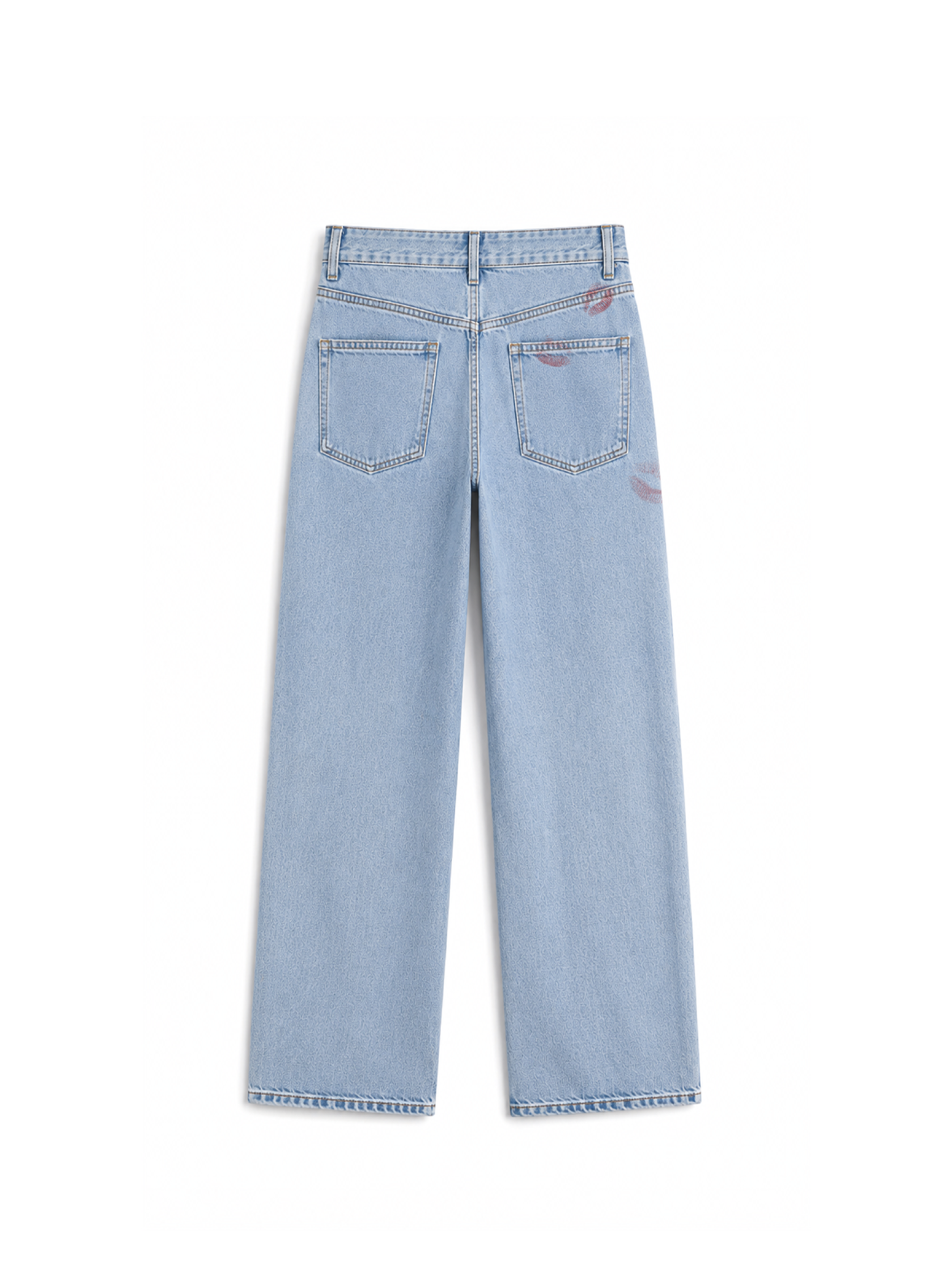 Pantalon denim bisou