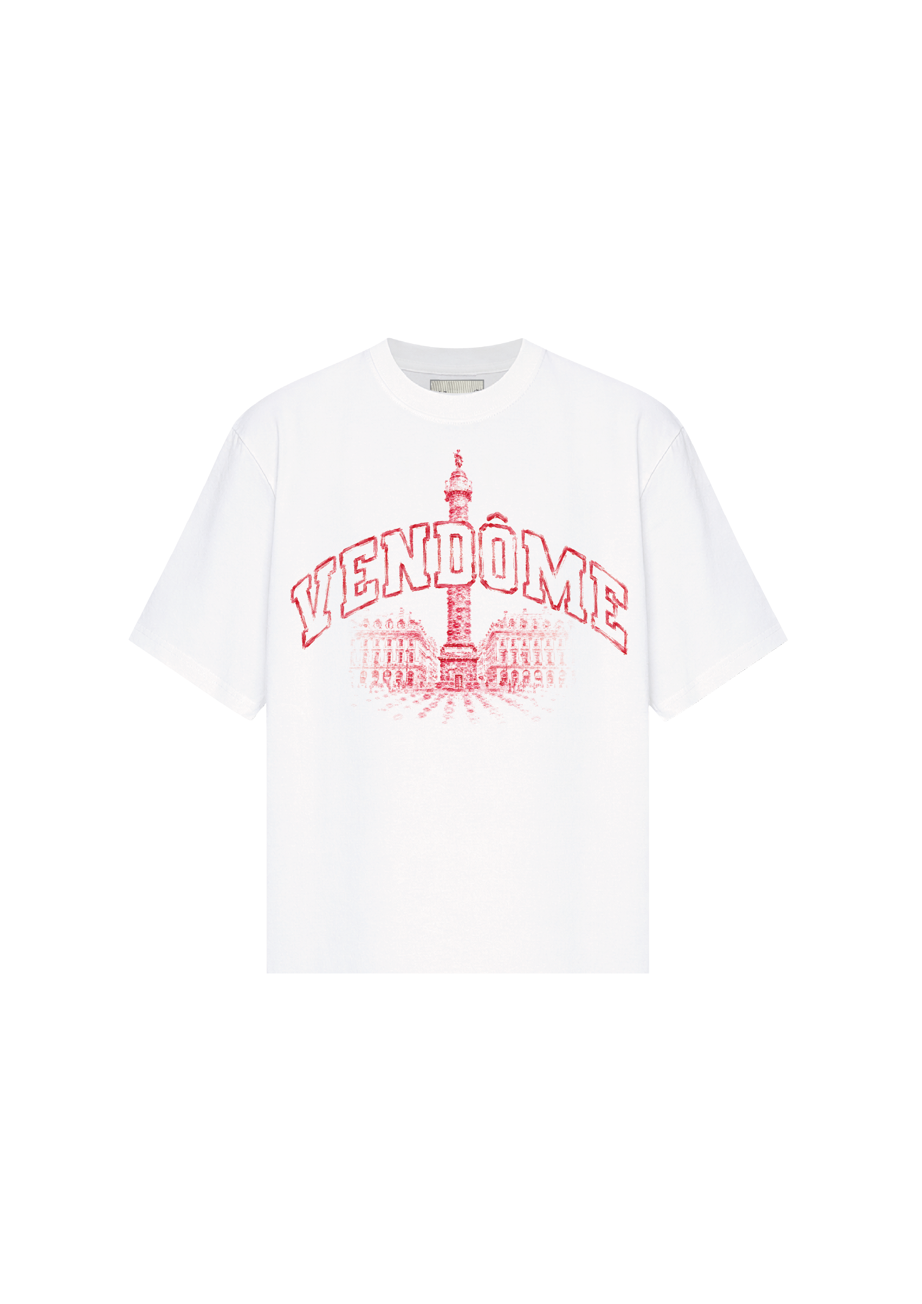 T-shirt vendôme blanc