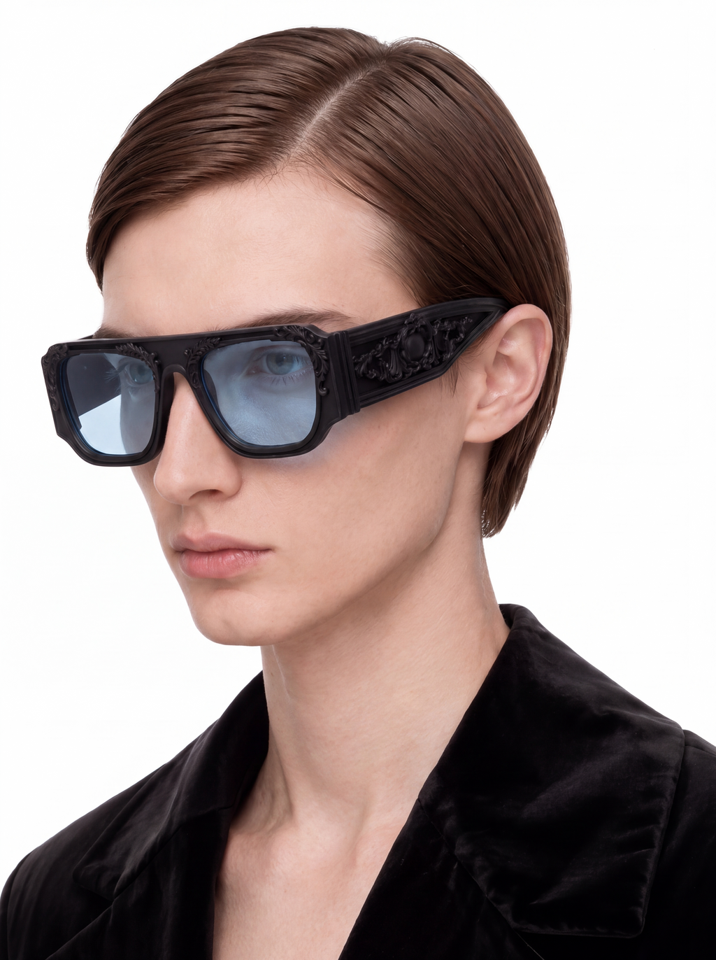 Noir aviateur blue