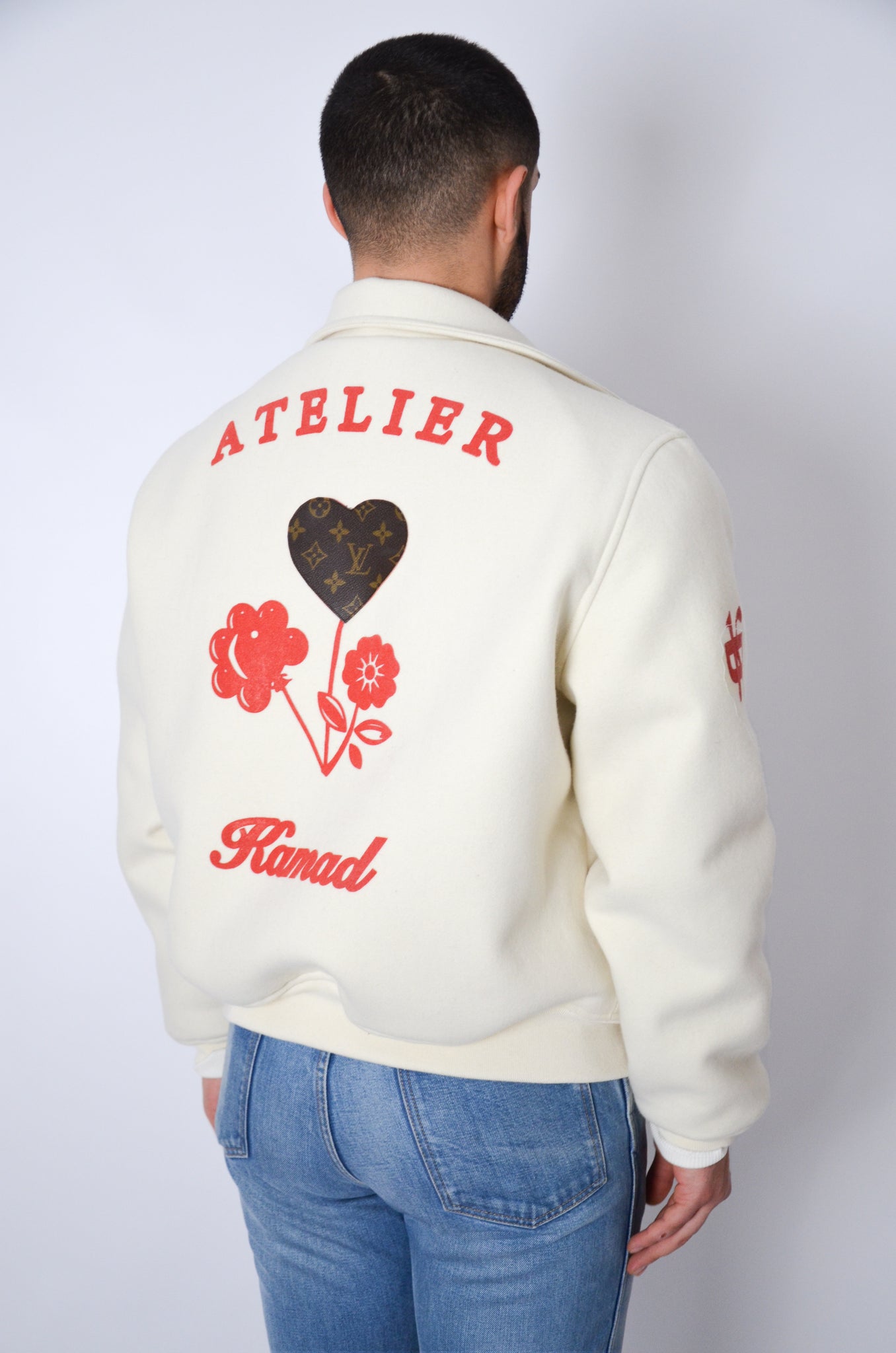 Bomber upcyclé JARDIN