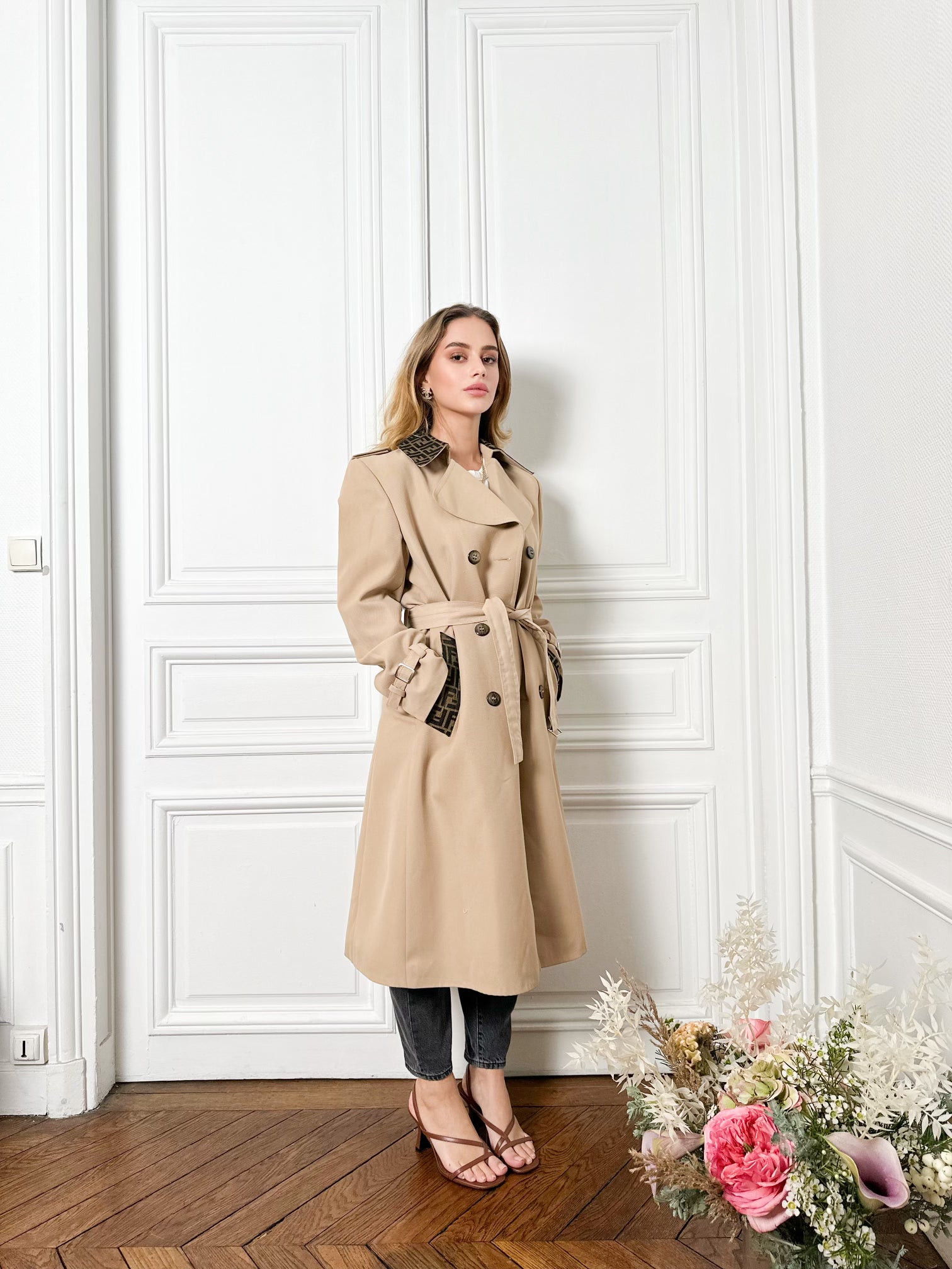 Trench beige carlton