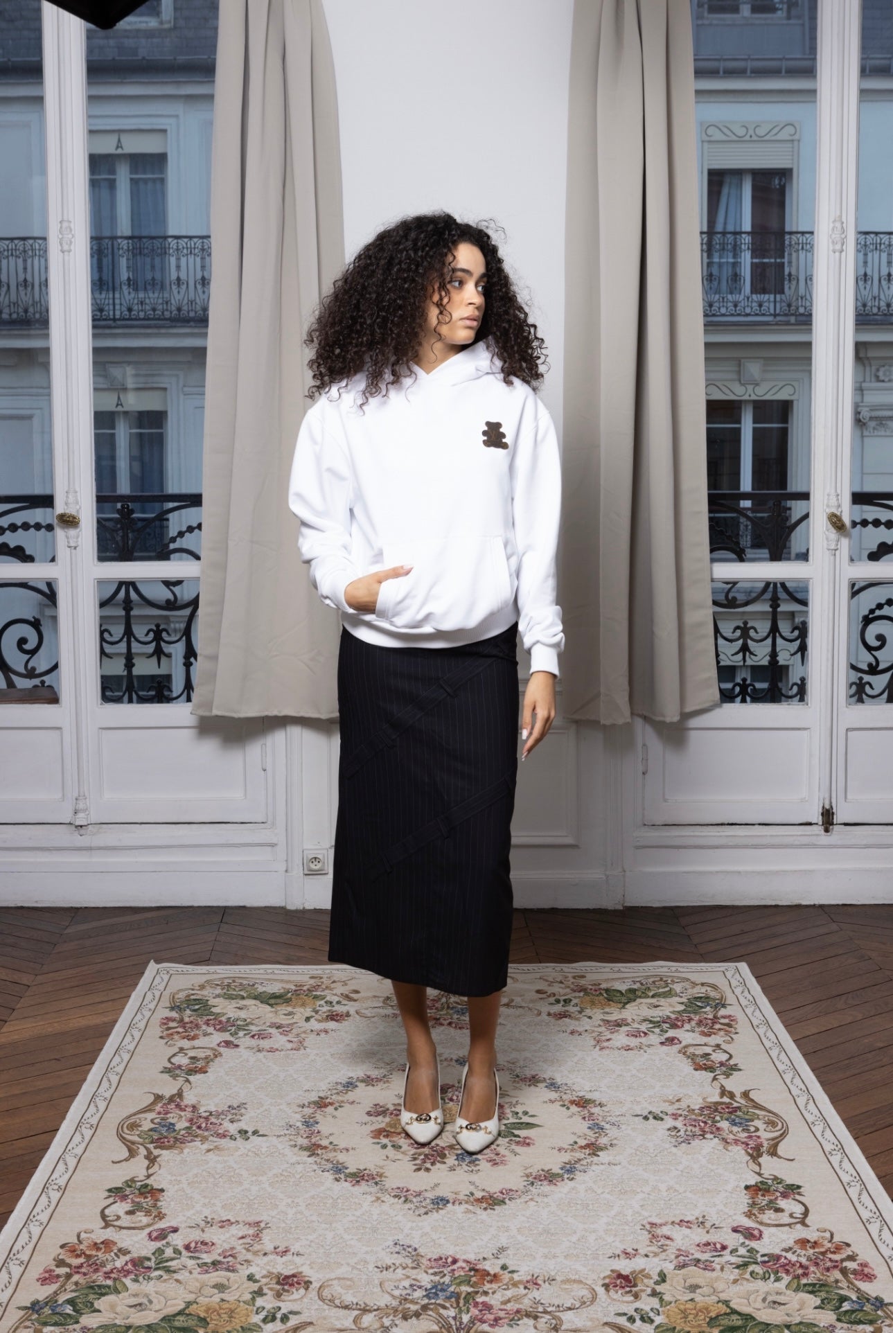 Hoodie upcyclé ROCH