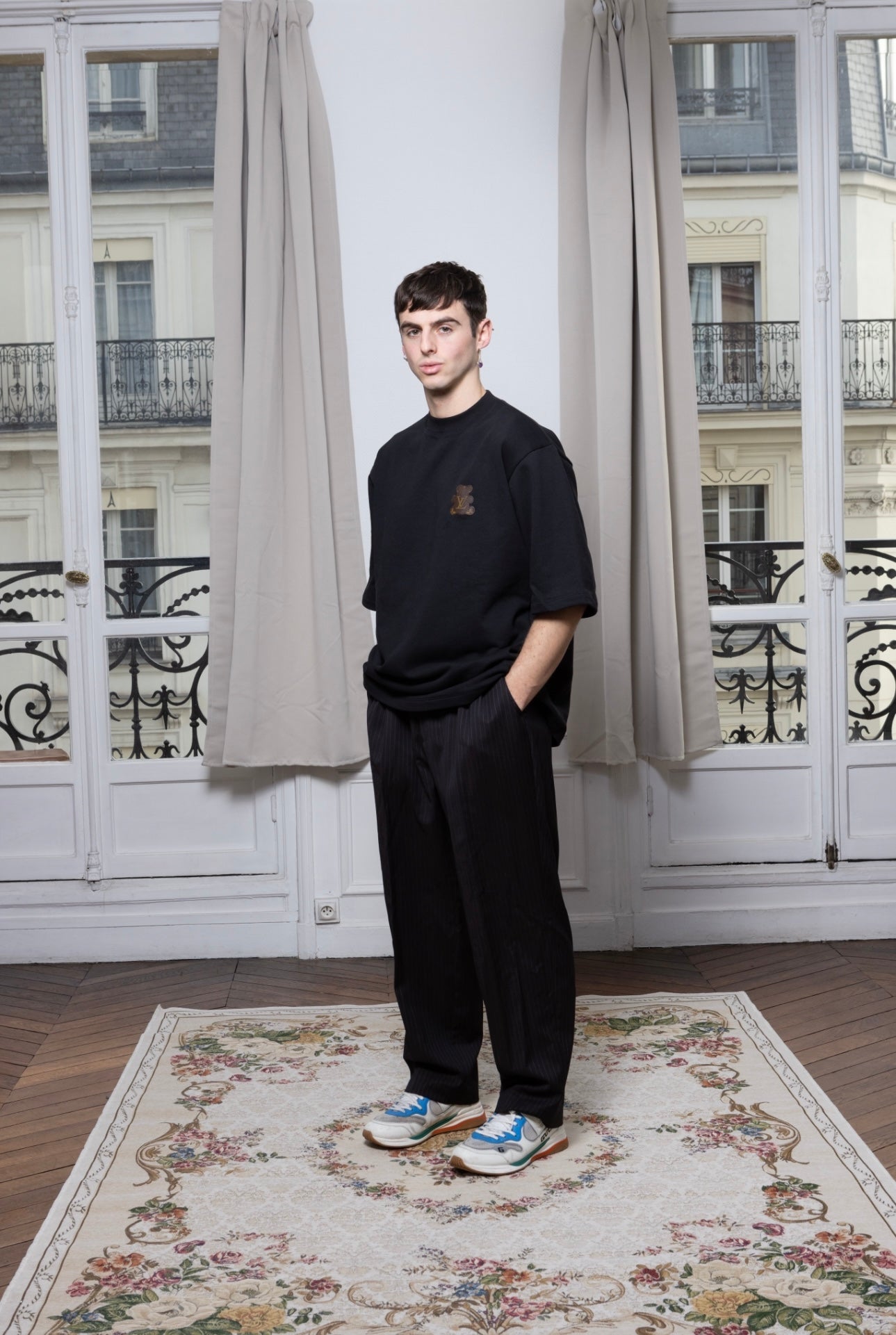 T-shirt upcyclé BLACK