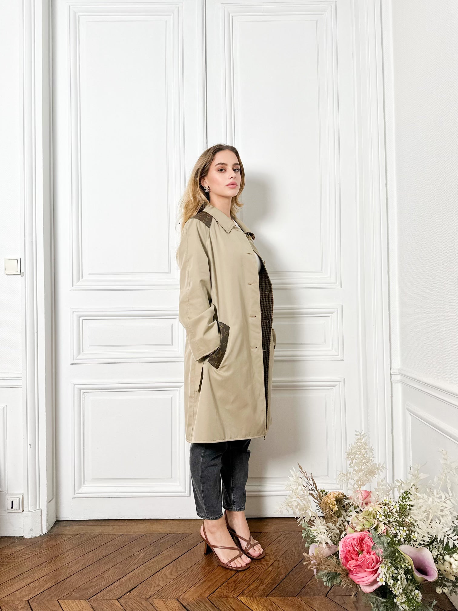 Trench beige martini