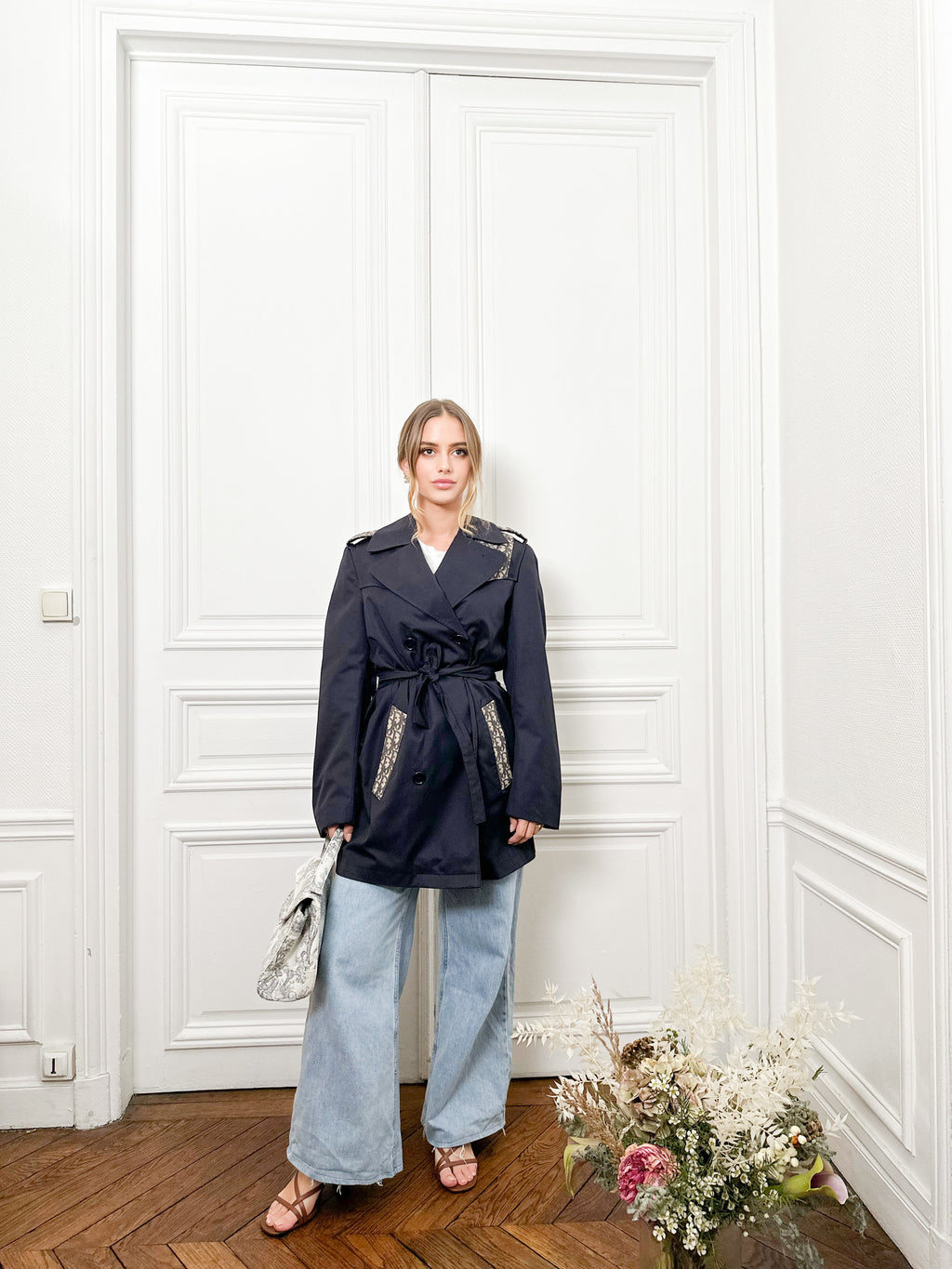 Trench blue rock