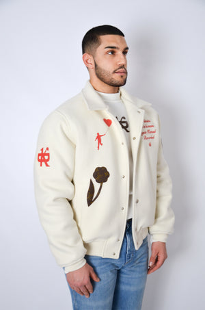 Bomber upcyclé JARDIN