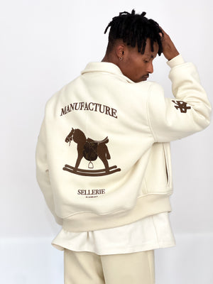 Bomber upcyclé ÉQUESTRE
