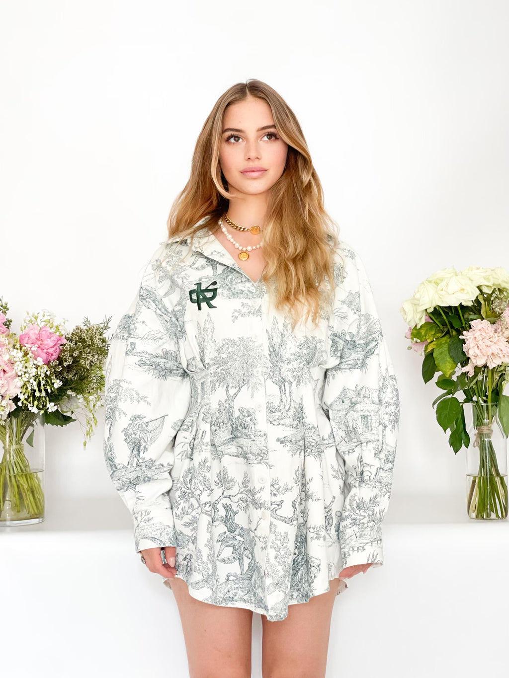 Robe Jouy verte
