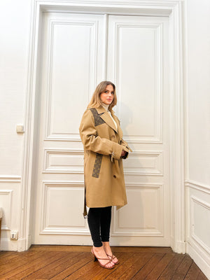 Trench beige fall