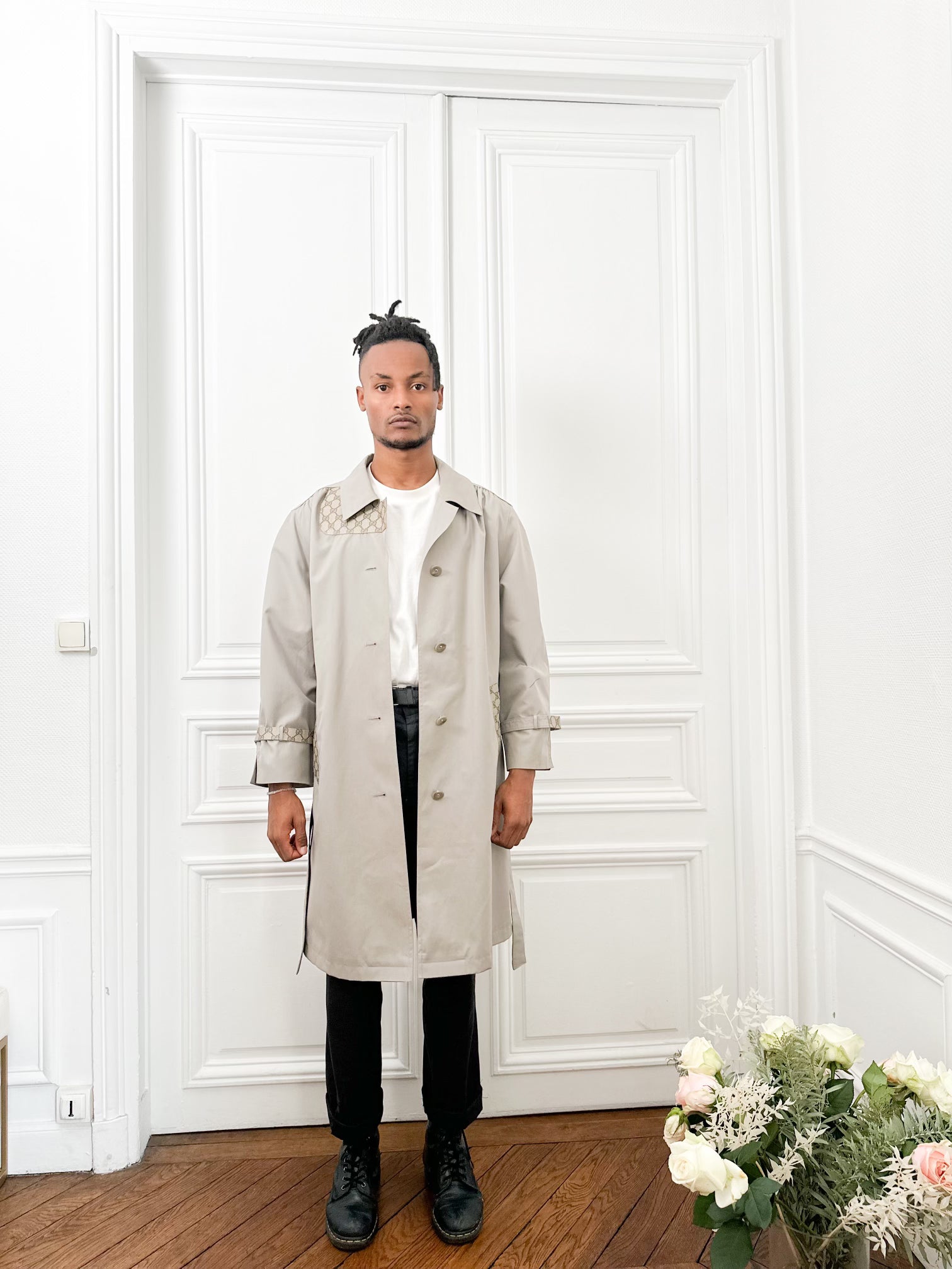 Trench grey lake