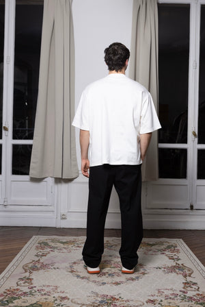 T-shirt upcyclé CREAM
