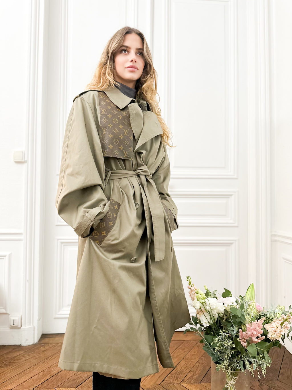 Trench kaki montagne