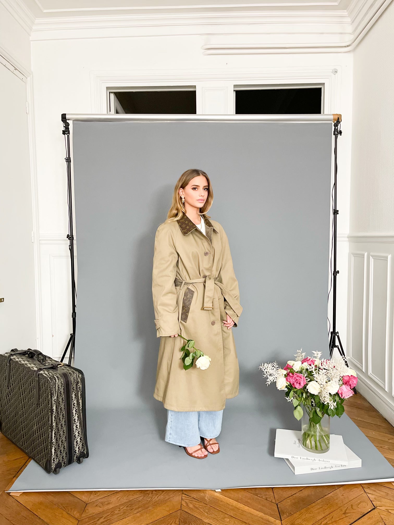 Trench beige DETECTIVE