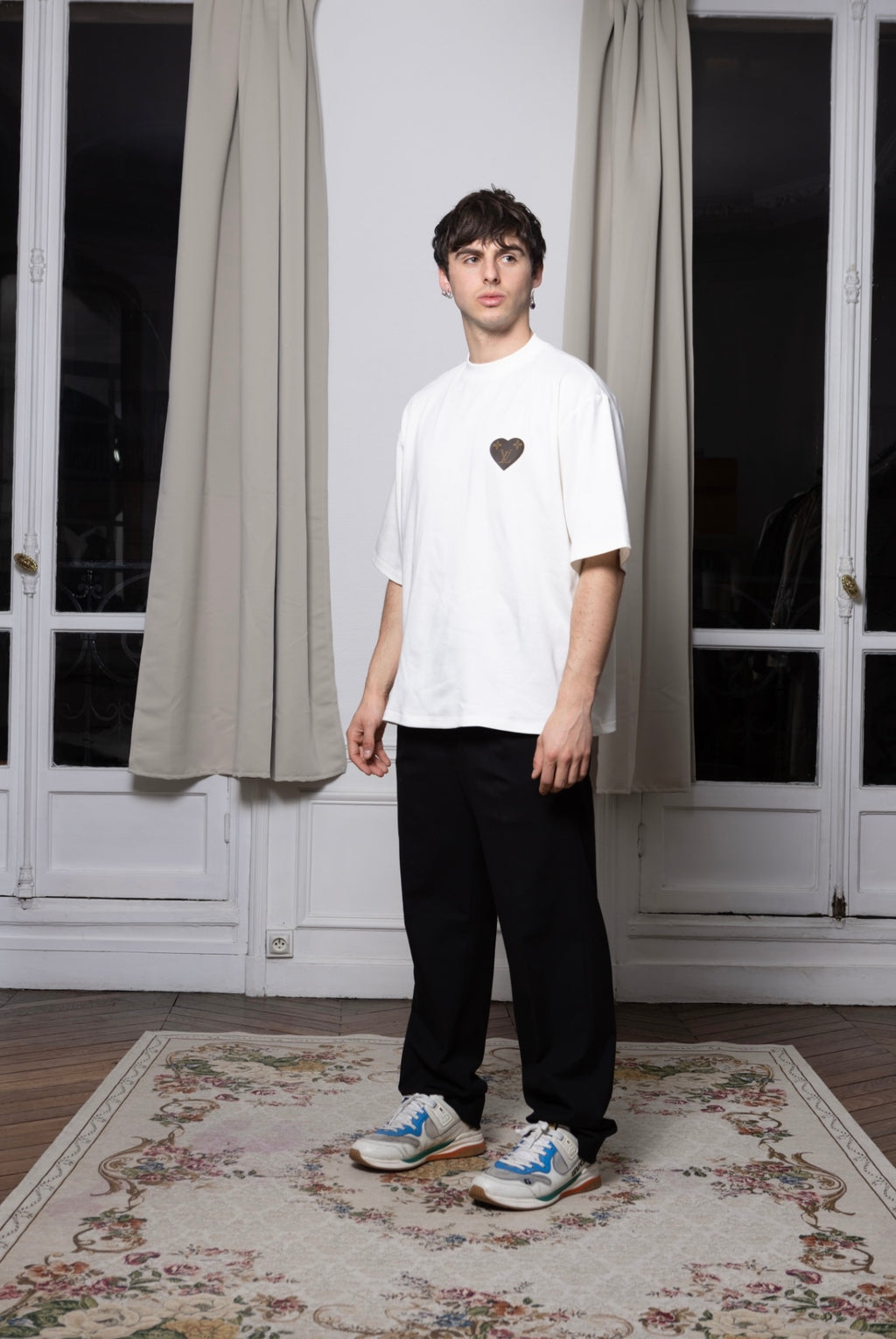 T-shirt upcyclé CREAM