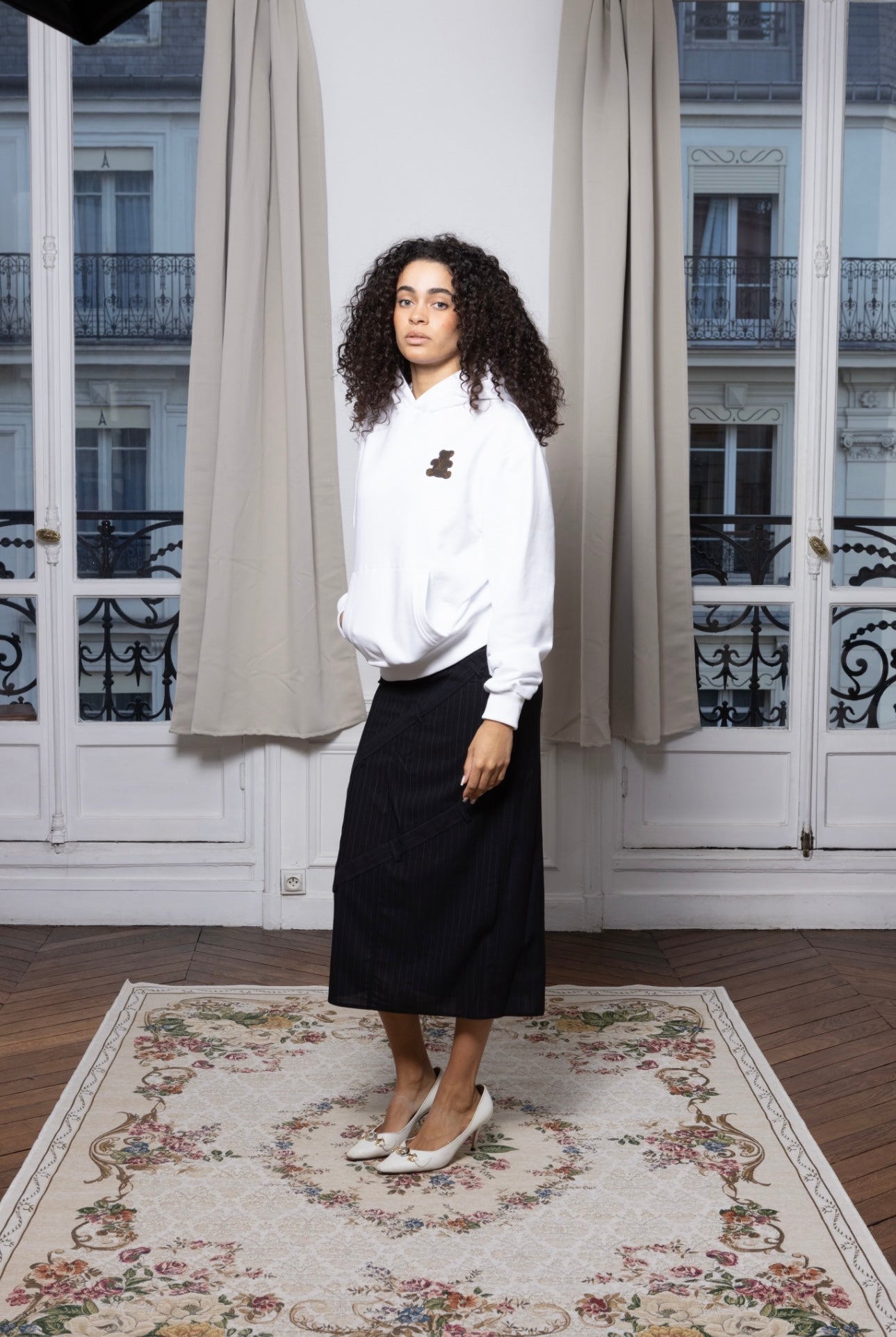 Hoodie upcyclé ROCH