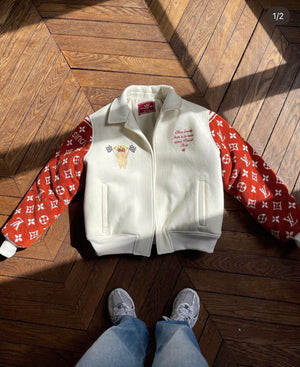 Bombers upcyclé ferrari